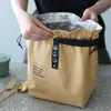 أكياس Ice PacksisisoThermic Canvas Bag Bento Box حقيبة يد في الهواء الطلق في الهواء الطلق.