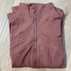 Sweats à capuche pour femmes Sweatshirts Lunuwomen Full Zip Sport Fitness Définir Veste À Manches Longues Vêtements De Yoga Manteau Athlétique Jog Pouce Doux Entraînement Complet 230828