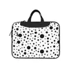 Pastas Polka Dot Pattern Lightweight Computer PC Sleeve Case 13-15 em bolsa para laptop