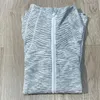 Sweats à capuche pour femmes Sweatshirts Lunuwomen Full Zip Sport Fitness Définir Veste À Manches Longues Vêtements De Yoga Manteau Athlétique Jog Pouce Doux Entraînement Complet 230828