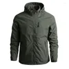 Мужские траншевые пальто весенние осенние куртки водонепроницаемые ветрящики с капюшоном с капюшоном Quick Dry 5xl Mens Brand Coveries Coat My233