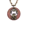 Pendentif Colliers Antique Vintage Longue Corde Chaîne Collier En Bois Bronze Alliage Robot Pendentifs Cordon Sans Collier Bijoux Accessoires