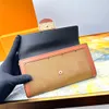 7A Quality Designer Wallet Genuine Leather Flap Coin Purse Buckle Card Bag with Back Pocket