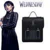 Schooltassen Woensdag Cosplay Rugzak Student Retro Handtassen Woensdag Addams Collegetas Gothic Schooltassen Feest Rollenspel Accessoires 230828