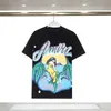 Maglietta da uomo 23SS High Street Tee Primavera Estate moda skateboard oversize Uomo Donna Amr Tshirt