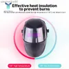 Schutzkleidung Schweißhelm Schweißermaske Panorama-Dimmung Solarenergie Automatische Verdunkelung Schweißmaske für Argon-Lichtbogenschweißbrille Grind Cut HKD230826