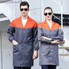 Protective Clothing Work Clothing Men Women Dust Proof Warehouse Worker Long Trench Lab Coat Durable Uniform Safety Workshop Porter Mechanic Overall HKD230826
