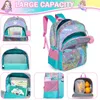 Rucksäcke Meetbelify Rucksack für Mädchen, Kinder, Schule, Büchertasche, Grundschüler, große Reisetasche mit Lunchbox 230826