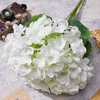 Decorative Flowers White Series Artificial Rose Peony DIY Wedding Party Floral Arrangement Materials Christmas Home Decor Silk Bouquet