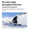 4K 60fps Action Camera Stabiliserad WiFi för cykelmotorcykelhjälm med fjärrkontrollskärm IP68 Vattentät sportkamera HKD230828