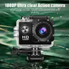 Mini Action Camera HD 4K WiFi Remote 2.0 HD Screen Waterproof Recording Cam Sports Cmaera for Riding Record Diving Outdoor Sport HKD230828