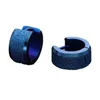 Hoop Huggie 1 paire couleur Boucles d'oreilles en or bleu petit cercle de mode en acier inoxydable hommes femmes bijoux accessoires 7999895