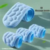 Shoe Parts Accessories 4D Massage Shockabsorbing Insoles Women Men Breathable Sports Sweatabsorbing Deodorant Highelasticity Insole 230826