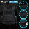 Herrenwesten MGFLASHFORCE Militärische Taktische Weste Platte Jagd Swat Weste Molle Airsoft Armee Kampfweste für Männer 230827