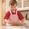 Weihnachten Kind Holz Nudelhölzer Weihnachten DIY Kekse Maker Werkzeuge Kinder Rentier Schneeflocke Weihnachtsbaum Nudelholz Geschenk für Mädchen/Jungen HKD230828