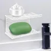 Ensemble d'accessoires de bain, porte-savon, ventouse murale, douche, vaisselle en acrylique Double couche, salle de bain