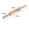 1/2PCS Mini Toolling Pin 20 cm drewniany rączka do ciasta dla dzieci w kuchni do gry i pomysłowej zabawy HKD230828