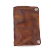 Wallets Retro Vegetable Tanned Leather Wallet With European And American Style Long Multi Card Multifunctional Bag