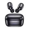 TWS-hörlurar Mini Bluetooth Earphones True Wireless Waterproof In-Ear Earskydds headset Sportbuller-avancering 500mAh Lång batteritid för Samsung iPhone-telefon