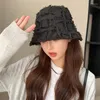 Berretti Versione coreana della primavera e dell'autunno Moda femminile Ins Bordo ruvido Cappello da pescatore Outdoor Casual Hip Hop Panama Bob Hats