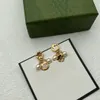 Luxury Jewelry Stud Earrings Pearl earrings Flower Earrings Jewelry