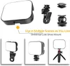 Ulanzi Vl100x Bi-Color Selfie Light Dimmable 2500-6500K Светодиодный светодиодная панель для телефона/ноутбука/планшета/камеры компьютера HKD230828