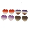 Großhandel Diamond Cut Randless Sonnenbrille Modeaccessoires mit C Decoration Metall -Befestigung Rotbraun oder grau Objektiv lila Linse