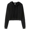 Womens Hoodies Sweatshirts Spring and Autumn Women Long Sleeve Fleece Tops Casual Ladies Black Grey Beige 230828