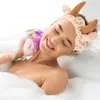 Pincéis de maquiagem Animal Face Wash Hair Bundle Horns Headband Ear Skincare Spa Washing Mulheres