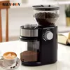 Manual Coffee Grinders Electric Grinder 18 Level Adjustable Burr Mill Bean High Speed Espresso Grinding Machine for Office 230828