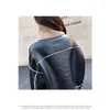 Kurtki damskie 2023 Winter Sherling Coats for Women Pu skóra Lambwools Motorcycle Girls Loose Lady's