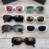 Designer sunglasses for women mens are fashionable atmospheric and spicy showing a small face. UV resistant minimalist SPR17W with logo and box