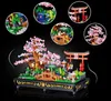 Baksteenspeelgoed Boeket Blok Figuur Fiori Secchi Decorativi Mini Blok Anime Montage Vakantie Kerstcadeau