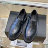 Abendschuhe Damen Loafer Mokassin Schuhe 100 % echtes Leder Mokassins – Samtmetall 2023Cruise Heart Loafers Schwarz Glänzende Kalbslederschuhe Kalbsleder Perlenschuhe Luxus