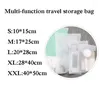 Storage Bags Shoes Clothes Travel Makeup Underwear Luggage Packaging Organizer Zipper Wardrobe Organization