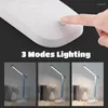 Lampes de table Lampe de bureau portable tactile intelligente pliable LED lecture rechargeable par USB 3 couleurs éclairage doux protection des yeux