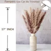 Decorative Flowers Dried Pampas Grass Bouquet Boho Table Decor Tails Dry Flower Pompas For Wedding Home Party Outdoor Fake Decoration