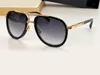 Óculos de sol piloto vintage ouro metal/cinza graident homens mulheres designer sunnies gafas de sol designer óculos de sol tons occhiali da sole uv400 proteção óculos