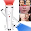 Face Care Devices Electric Eye Massager Cold Lifting Red And Blue Anti Wrinkle Aging Eliminate Dark Circles Beauty Tool 230828
