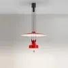 Kroonluchters Italiaanse LED Home Deco Aluminium Designer Flexibele op en neer glans kroonluchter armatuur hangende lampen voor eetkamer