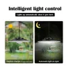 Luces colgantes solares LED, cabezales con Sensor de movimiento, lámpara colgante Solar para interiores y exteriores para puerta, garaje, jardín, Patio, balcón, resistente al agua IP65