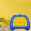 Dekompressionsleksak Pop Quick Push Bubbles Game Console Squeeze Decompression för Kids Boys and Girls Adult Press Anti Stress Sensory Relief Toys 230826