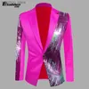 Men's Suit Top Performance Suit Men's Coat Night Club Singer Casual Suit Men's Dress Sequin Dress Q230828