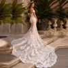 Urban Sexy Dresses LoveDress Mermaid Lace Wedding Sweetheart Off The Shoulder Bride Gowns With Train Backless Button Robe De Marie 230828