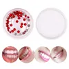 Andra munhygien 1006 PCS Diamond Bur Dental Material Tand Whitening Studs Denture Acrylic Teeth Crystal Ornament Oral Hygiene Tooth Decoration 230826