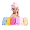 Asciugamano da donna Magic Dry Hair Cap Asciugamano rapido e adorabile da bagno Morbido avvolgente per la testa Cappello Asciugamani per cosmetici per il trucco
