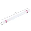 23/33/50CM Bakeware White Plastic rolling pin Non-stick Cake Dough Roller Decorating Cake Baking crafts cooking Tool M576 HKD230828