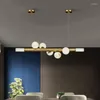 Hanglampen 100 cm hangende barlamp met ronde marmeren luxe bronzen woonkamer eetkamer restaurant koffie theehuis lamp