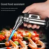 Metal utomhus BBQ Kitchen Lighter Airbrush Torch No Gas Jet Windproof Camping Cigarett Cigar Turbo Butane 1300 C MG86