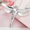 Hanger Kettingen Vrouwen Herdenkingsmunt Momerial Sieraden-Insect Dragonfly As Ketting Gedenkteken Medaillon Voor Aandenken Urn Hangers